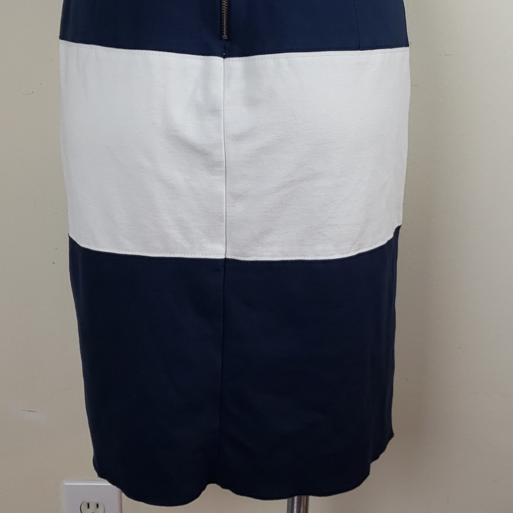 Banana Republic Navy & White Striped Dress - Picture 8 of 12